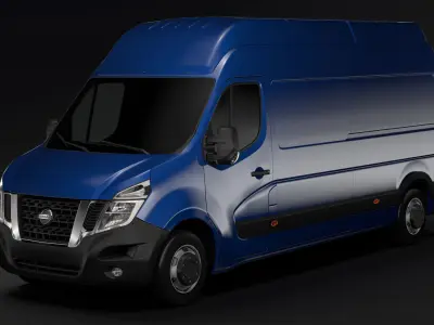 Nissan NV 400 L3H3 Van 2017 3D model