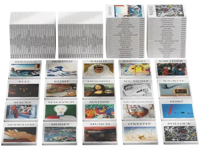 050 Decorative books set 09 Basic Art Series PART 04 3D model