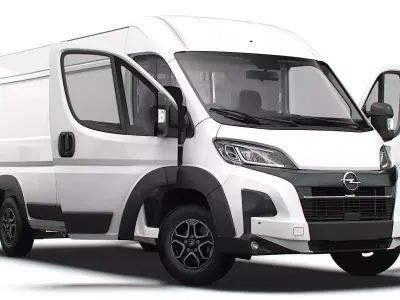 Opel Movano Van L3H2 HQInt 2026 UKspec 3D model