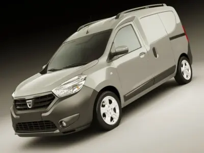 Dacia Dokker and Dokker Van 3D model
