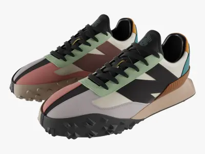 New Balance XC72 Multicolor 3D model