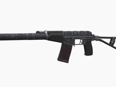 AS Val Low-poly 3D model