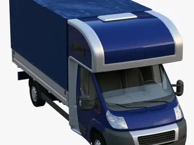 Chassis Truck 3D model