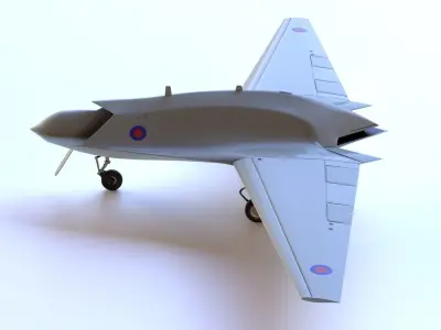 BAE Systems CORAX RAVEN - Low Observable Rotorcraft Testbed - 3D model