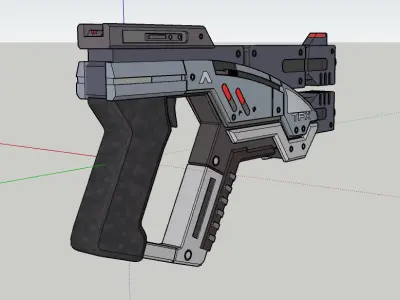 M3 Predator Low-poly 3D model