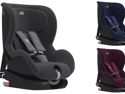 Britax Romer Trifix 2 i-Size Child Safety Seat 3D model