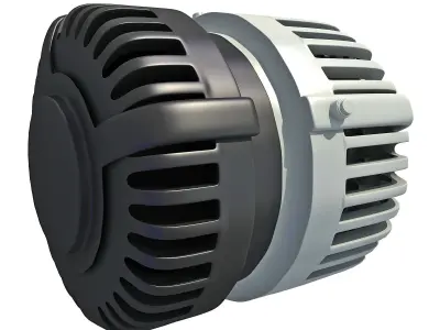 Automobile Vehicle Alternator 3D model
