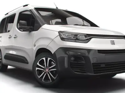 Fiat E-Doblo 361 2023 3D model