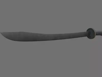 Dao 1B Low-poly 3D model