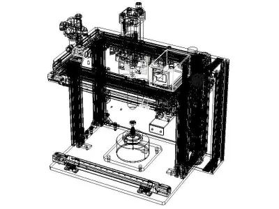 Fitting Leak Test Machine 3D model
