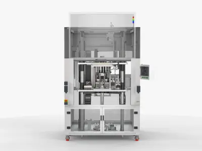 Automatic Motor Rotor and Stator Assembly Machine 3D model