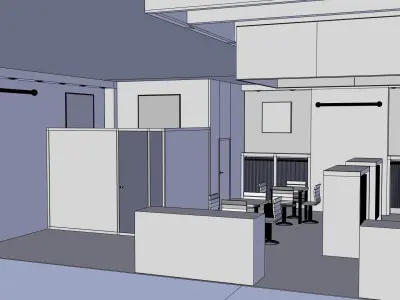 Exhibition 3 Stand Design 3D model