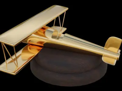 aircraft trophies 3D model