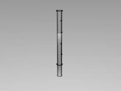 Chimney pole 3D model