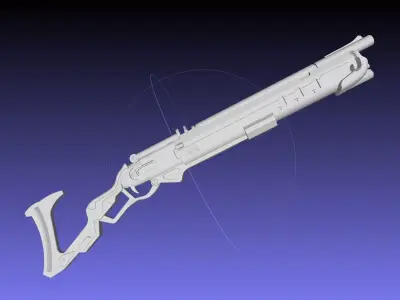 Overwatch Ashe Rifle Basic Model 3D model