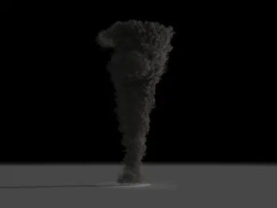 Tornado Animation 3D model