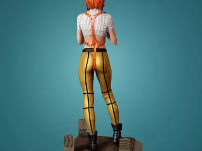 Leeloo from The Fifth Element  3D print model