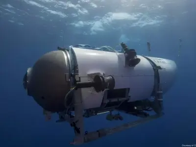 OceanGate titan submarine Low-poly 3D model