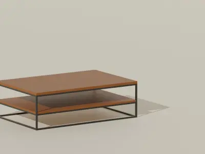 Coffee Table 4 Free 3D model