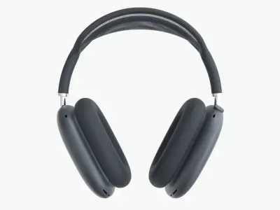 Apple Airpods Max Midnight 3D model