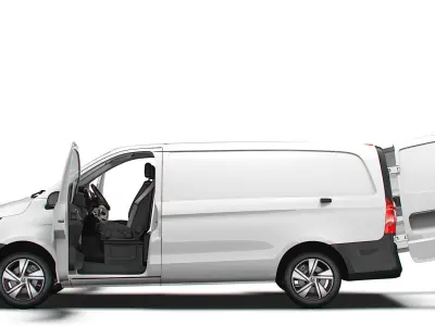 Mercedes Benz Vito L2 HQ Interior 2025 3D model