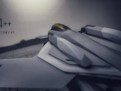 F14 Gen2 Low-poly 3D model