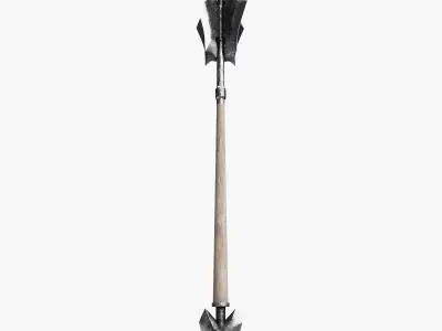 Medieval Battle Mace 3D model