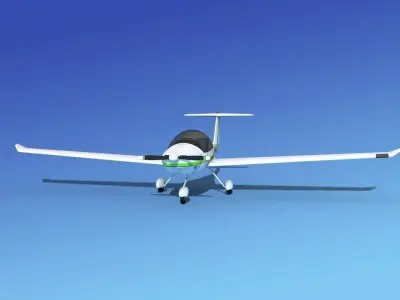 Daimond DA-20 Katana V15 3D model