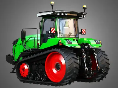 Fendt - MT900 Tractor 3D model