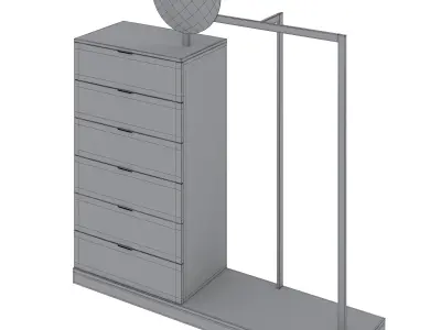 Storage system 2 Part by Cosmo 3D model