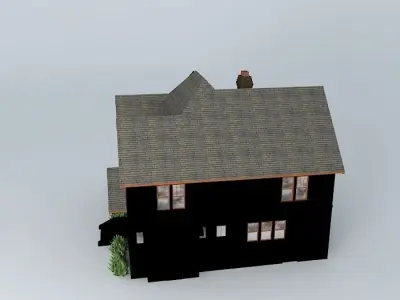 An old Tudor House Free 3D model