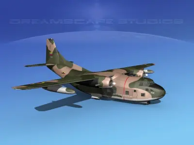Fairchild C-123B Provider Venuazuela AF 3D model