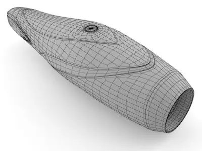 electronic whistle 3D model