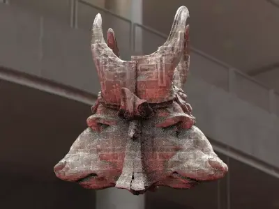 Bull Head Study 3D model