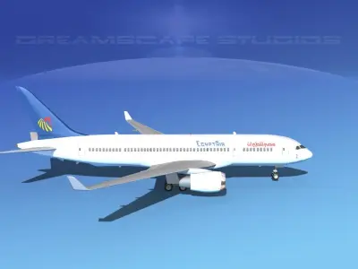 Boeing 787-8 Egypt Air 3D model