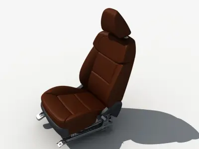 Car Seat Structure 3D model