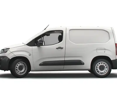 Citroen E Berlingo Van SWB 2022 3D model