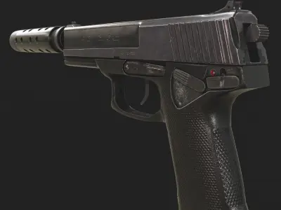  Koch Mark 23 Low-poly 3D model