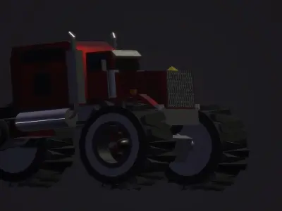 Big Wheeler Free 3D model