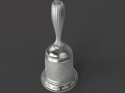 The Bell silver 3D model