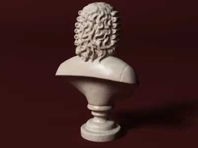 Bach Bust 3D model