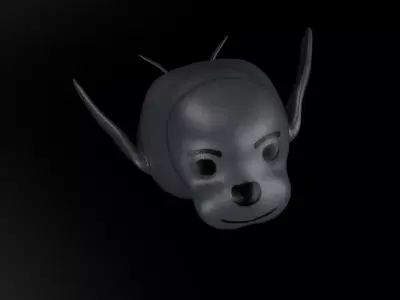 good character seal 3D model