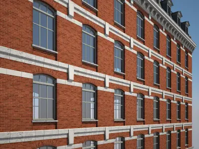 Old Building XVII 3D model