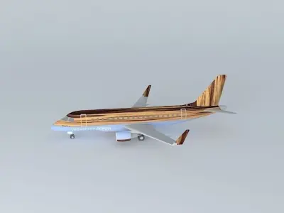 UpTheTerrain Airways Embraer ERJ 170 Free 3D model