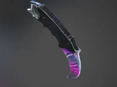 Karambit Fade 3D print model