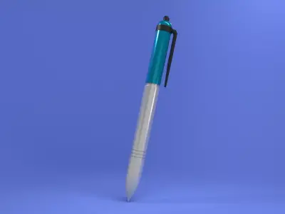 Simple Pen Free 3D model purchase
