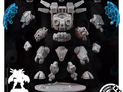 GREATER GOOD HORIZON BATTLESUIT 3D print model