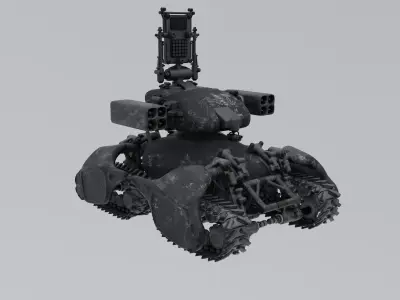 Drone Tank Free 3D model