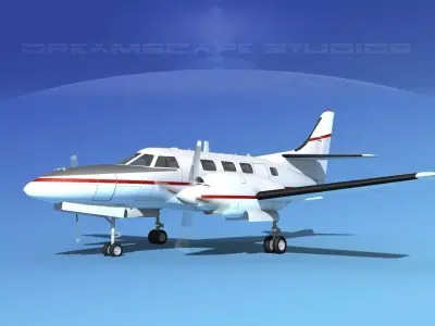 Swearingen SA226-T Merlin III V14 3D model