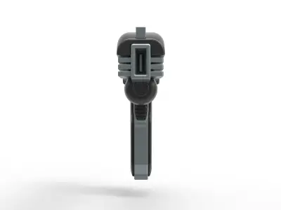 Phaser pistol EM-33 from Star Trek Enterprise 3D model